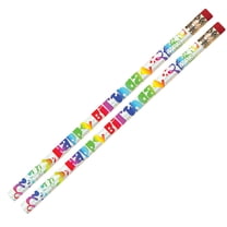 Musgrave Pencil Company Happy Birthday Fiesta Pencil, Pack of 144