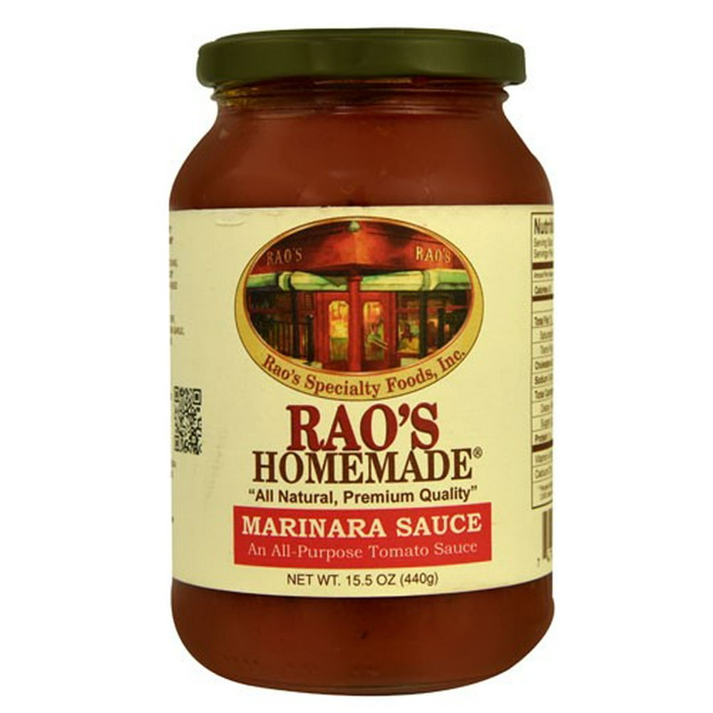 Rao's Homemade All Natural Tomato Sauce, Marinara, 15.5 Oz Walmart
