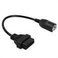 thumbnail image 2 of 3 Pin To 16 Pin OBD 2 Auto Car Diagnostic Adapter Connector Cable For Honda, 2 of 9