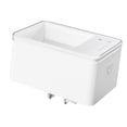 thumbnail image 1 of Alimentador automático silencioso para peceras, diseño cuadrado, color blanco, capacidad de 70ml, sin incluir baterías., 1 of 7