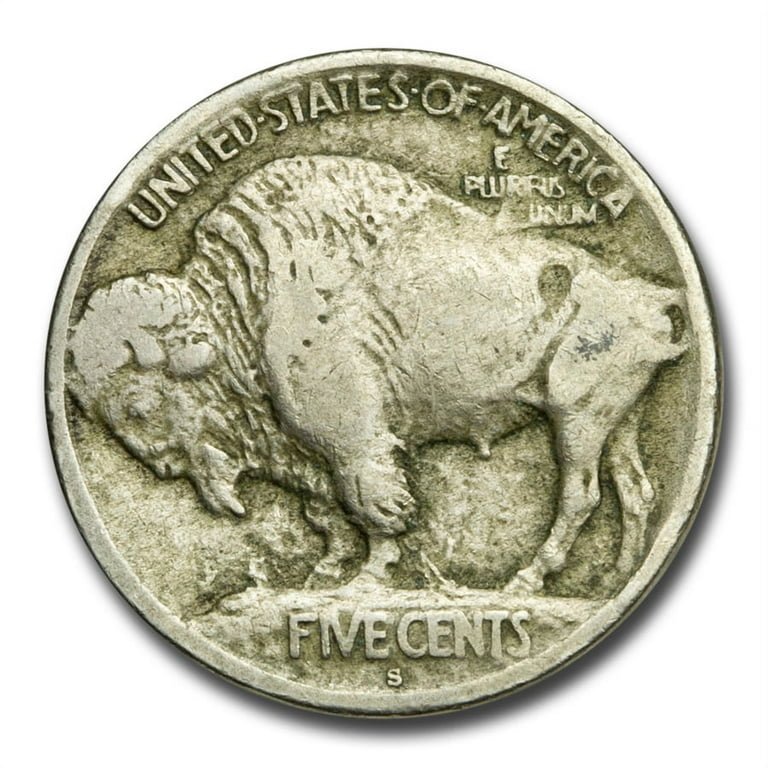 1913-S Buffalo Nickel Type I Fine