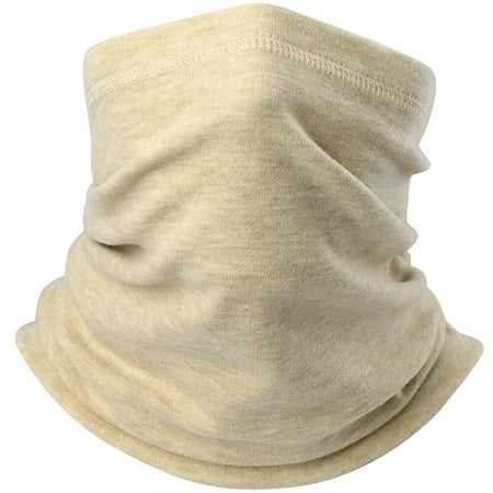 Winter Fleece Neck Gaiter Warmer Face Mask Scarf for Cold Weather Skiing Cycling