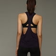 thumbnail image 3 of EXHUMKY 2Ud Top Sin Para Mujer Con Ajuste Suelto Y Liviano Para Deportes Y Yoga, 3 of 8