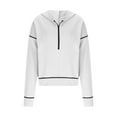 thumbnail image 3 of BLCHUNen Hoodies for Women Casual Pullover Half Zip up Sweatshirts Long Sleeve Fall Workout Gym Sports Athletic Tops, 3 of 6