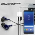 thumbnail image 4 of Dual Type-C (USB-C) to 3.5mm Headphone Jack Audio Converter and Charger Adapter Dongle Cable Compatible with T-Mobile REVVL V, 4 of 7