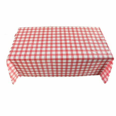 tablecover gingham tablecloth disposable