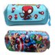 thumbnail image 2 of Estuche de lápices de Los Vengadores de Anime de Disney, bolsa de lápices de Spiderman de doble capa de gran capacidad, papelería para estudiantes, suministros escolares, bolsa Linda Fivean unisex, 2 of 2