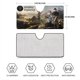 thumbnail image 4 of Medieval Parasol para Parabrisas Delantero Protector Plegable, Visera Solar para Auto Bloquea Rayos UV Mantiene tu Vehículo Fresco140cm*76cm, 4 of 6