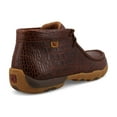 thumbnail image 4 of Twisted X Men's Ginger Brown Caiman Print Chukka Driving Mocs MDM0103, 4 of 9