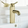 thumbnail image 6 of Ivy Single Hole, Single-Handle, Bathroom Faucet in Brushed Gold, 6 of 12