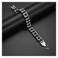 thumbnail image 3 of "Pulsera Bicicleta Cadena Biker Moto Hombre Acero Inoxidable  7 Cm 21.5 Cm M Belug Plateado, 3 of 4