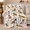 Playful Boxer Toy Scatter, variant on Playful Boxer Dogs Pumpkins, Playful Pet Portrait Pattern, Warm Flannel Blanket for Living Room and Bedroom with Detailed Artwork, Dog Lovers Just Because Gift, Pet Lover Home Decor