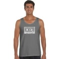 thumbnail image 1 of LA Pop Art Men's Word Art Tank Top - The 80's, 1 of 2