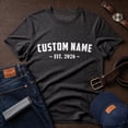 thumbnail image 3 of Jollimate Custom Name Shirt, Est 2026 Shirt, Personalized Gift Tshirt, Custom Birthday Gift, 3 of 6