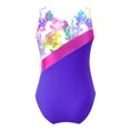 thumbnail image 2 of iEFiEL Kids Girls One-piece Swimming Jumpsuit Sleeveless Prints Pool Bathing Suit Floral 10, 2 of 3