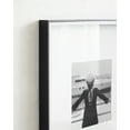thumbnail image 4 of Kate and Laurel Gibson Modern Wall Picture Frame Set of 3, 16x16 matted to 8x8, Black and White, Three-Piece Frame Set for Gallery Wall Frame Set in Living Room Wall Décor, 4 of 9