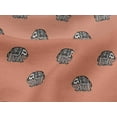 thumbnail image 4 of oneOone Viscose Jersey Fabric Elephant Block Printed Craft Fabric BTY 60 Inch Wide, 4 of 5