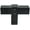 Matte Black, variant on Berenson 5084-4026-P Rivet Rebel 2" Modern Industrial Square T Bar Cabinet Knob / Drawer