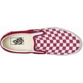 thumbnail image 3 of VANS U CLASSIC SLIP-ON UNISEX SNEAKERS - RED - Checkerboard Chili Pepper / Men 8.5 / Women 10 / Medium, 3 of 7