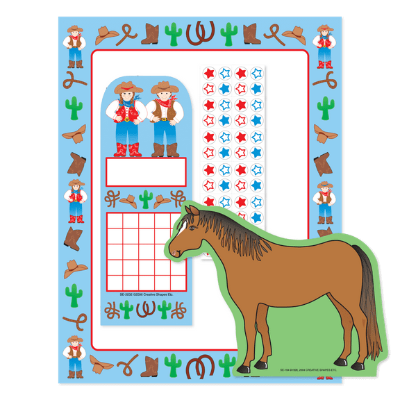 SHAPES ETC. Stationery Set - Western