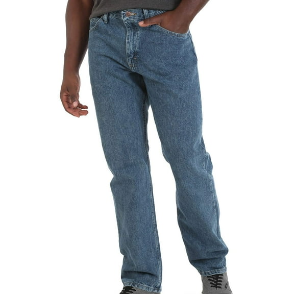 Mens Jean 52x32 Big & Tall 5-Pocket Relaxed Fit Denim 52