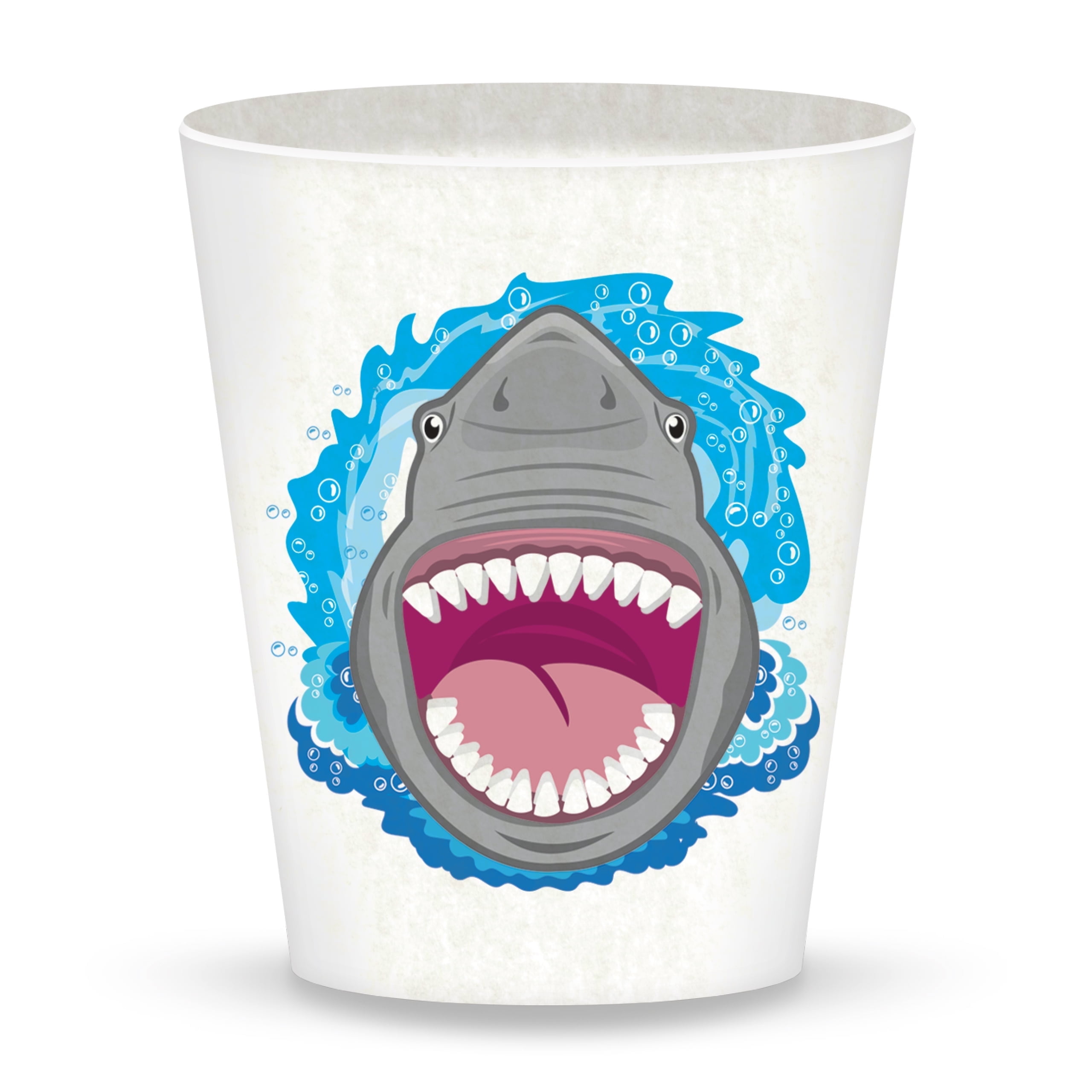 Deluxebase Floatarama Tumbler - Tiger From 250ml BPA-Free Acrylic Cups With Floating Animal Figurines. Fun Plastic Drinking Glass, Travel Mug, Camping Cup, Novelty Gift And Unique Drinkware