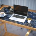 thumbnail image 3 of Long Mouse Pads for Desk,Blue Sun Moon Star Pattern Desk Mats on Top Of Desks, Desk Mouse Pad Extra Large with 3mm Non-Slip Base and Stitched Edge for Gaming,Office,Work,Home 35.4"x15.7", 3 of 6