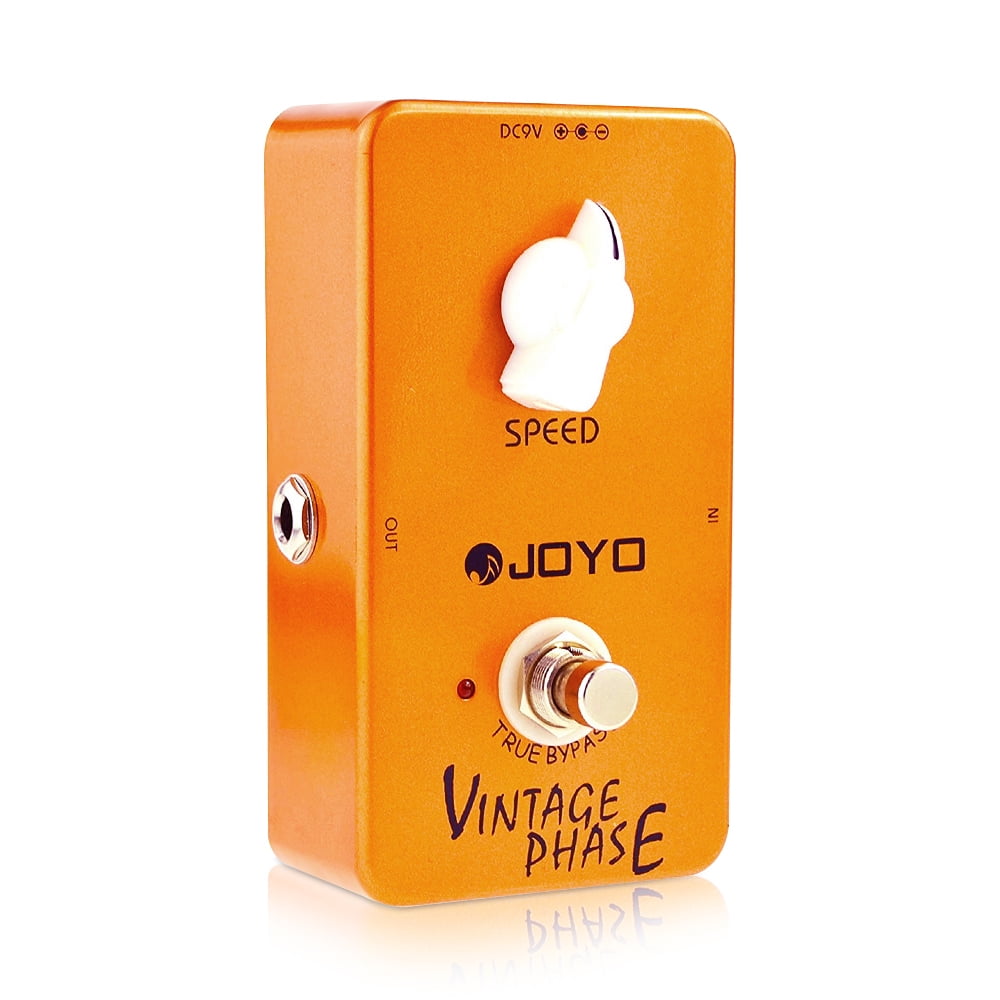 JOYO JF-06 Vintage Phaser Guitar Pedal Phase Sounds of the 70's wide Spacy for Electric Guitar