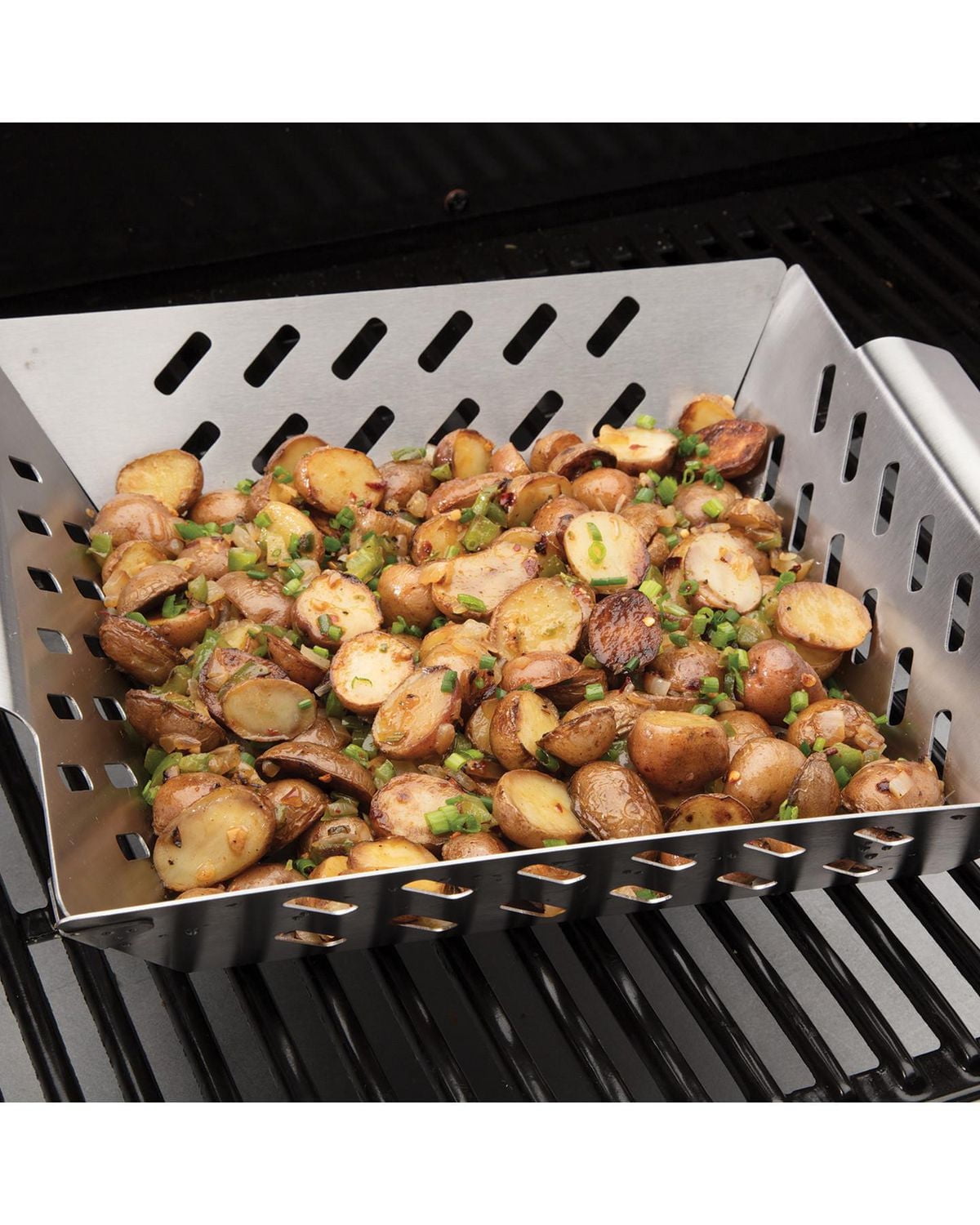 Stainless Steel BBQ Wok