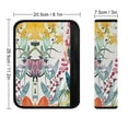 thumbnail image 3 of WYYP Flowers Plants Watercolor Painting Car Interior Decor Safety Seatbelt Protector 1Pcs, 3 of 5