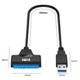 thumbnail image 3 of Cable Adaptador Disco Duro VIMI USB 3.0 A SATA 2.5 Disco HDD SSD, 3 of 6