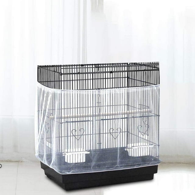 Mesh Cover,Bird Cage Cover Stretchy Bird Cage Cover Cage Accessories Convenient Use