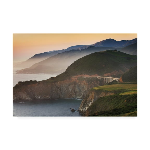 Trademark Fine Art 'Big Sur I' Canvas Art by Alan Majchrowicz