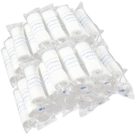 40 Pack Bandage Rolls  Premium First Aid Supplies for Safe Adventuring–Flexible  Stretchable  Breathable Gauze Rolls