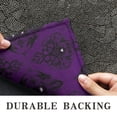 thumbnail image 6 of Purple Black Ornament Eye Pattern Door Rugs,Washable Non Slip Door Mats Indoor,Decorative Door Mats,Entry Mat Indoor for Entrance,Bedroom,Kitchen,Bathroom,20"x32", 6 of 6