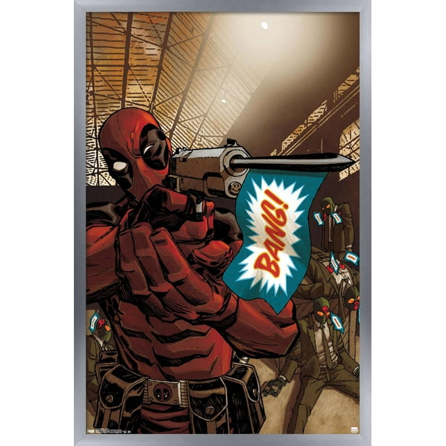 Marvel Comics - Deadpool - Bang Wall Poster, 22.375" x 34"