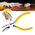 thumbnail image 6 of Chicken Feet Boneless Pliers Bone Shaving Scissors Clip for Removing Pulling yellow, 6 of 8
