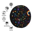 thumbnail image 4 of Honeii Cartoon Pride Lgbt Print Tire Covers, Waterproof Anti-UV Sun Snow Rain Tire Covers for Trailers, RV, Camper, SUV, Truck-16 inch, 4 of 6