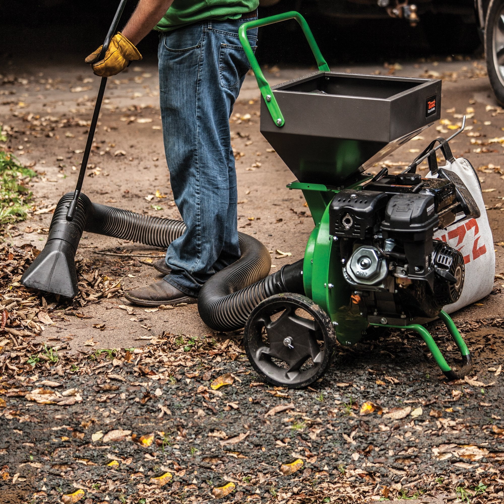 Earthquake 22518 Commercial Leaf Vacuum Hose Kit for Tazz Leaf Chipper