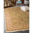 thumbnail image 2 of Unique Loom Tapis Design Edinburgh 7' x 10' Rectangle Vert Clair/beige, 2 of 10