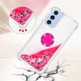 thumbnail image 4 of GANGXUN Funda Glitter Líquida para Samsung Galaxy A17 con Anillo Brillante, TPU Antichoques y Esquinas Reforzadas, Soporte, 4 of 6
