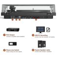 thumbnail image 4 of Tocadiscos de vinilo Udreamer, 40 W, Bluetooth, negro, 4 of 7