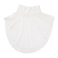 thumbnail image 2 of Mujeres Hijab Collar Mock Blusa Collar Camisa De Vestir Suéter Collar Decorativo - Blanco, Única Sunnimix cuello de dickey cuello alto, 2 of 8