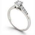 thumbnail image 2 of 1/2 Carat T.W. Diamond Solitaire 14kt White Gold Engagement Ring, 2 of 5