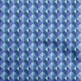thumbnail image 1 of oneOone Cotton Poplin Medium Blue Fabric Geometric Sewing Material Print Fabric By The Yard 56 Inch Wide, 1 of 1