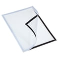 thumbnail image 4 of Unique Bargains Magnetic Sign Holder 8.5 x 11, 10 Pack Magnetic Display Frame A4 Magnetic Picture Frame for Refrigerator, White, 4 of 7