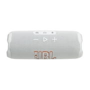 JBL Flip 7 - Portable waterproof and drop-proof speaker, Bold JBL Pro Sound with AI Sound Boost, 16Hrs of Playtime, and PushLock system with interchangeable accessories (White)