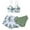 White, variant on Girls Swimsuit Size 7 Cute Ruffle Girls Bikini Tie-Straps Tankini with Shorts 3 Piece Color Block Girls Bathing Suit size 6