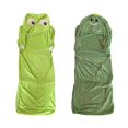 thumbnail image 1 of 2 fundas para sillas de bebé, protectores de muebles plegables, diseño de dibujos animados rana y dinosaurio, 1 of 9