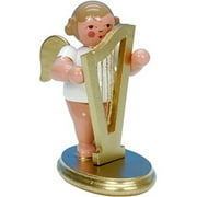 ORNMNT-ANGEL-WITH HARP EACH